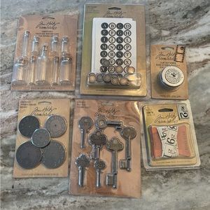 Time Holtz scrapbooking embellishments